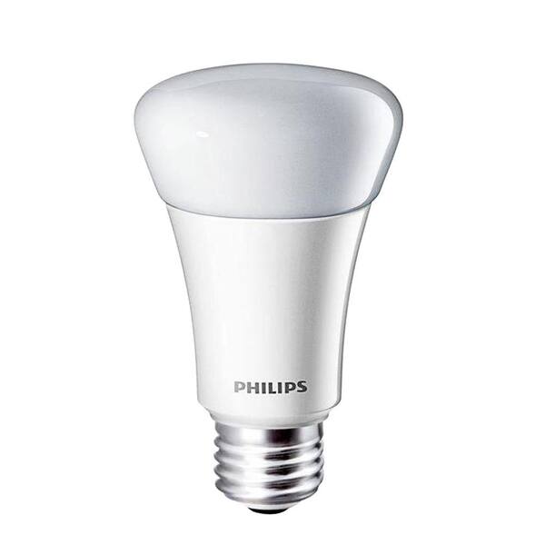 Philips 40W Equivalent Daylight (5000K) A19 Dimmable LED Light Bulb (E*)(2-Pack)