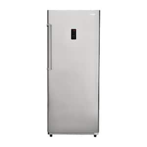 17 cu. ft. Convertible UpRight Freezer/Refrigerator Garage Ready in Stainless