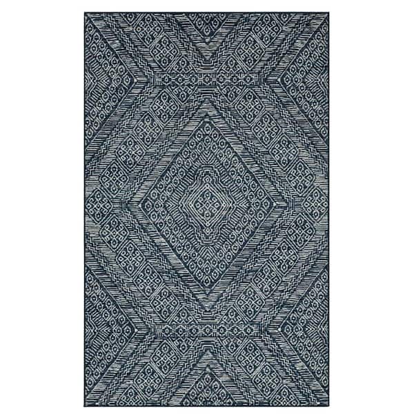 Mohawk Home Sintra Blue 7 ft. 6 in. x 10 ft. Area Rug