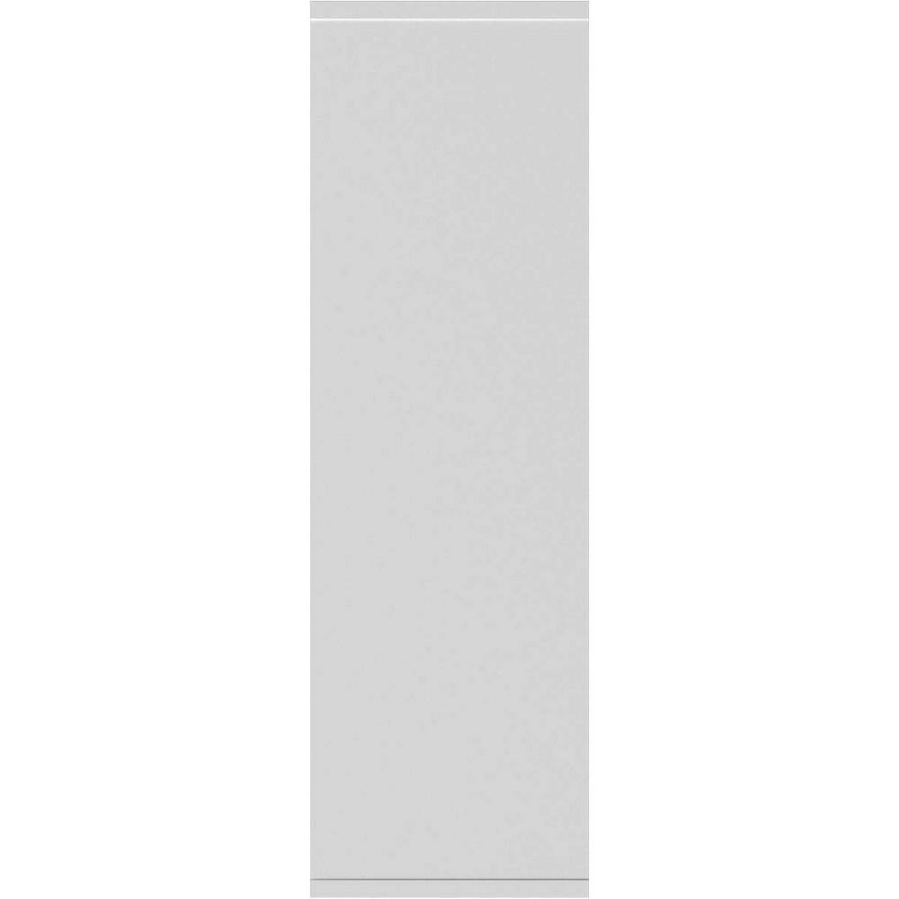 Unfinished White PVC Exterior Shutters, 12"W x 57"H Pair