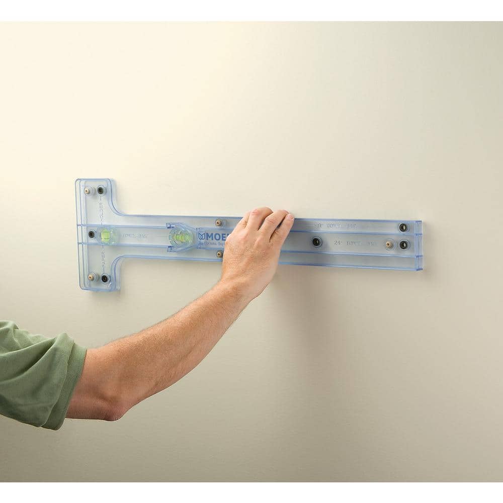 Brushed Nickel 18" Wall Mounted Single Towel Bar
