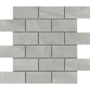 Reserva Manu 12.64 in. x 12.64 in. Geometric Matte Porcelain Mosaic Tile (1.109 sq. ft./Each)