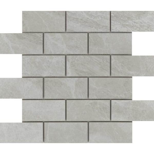 EMSER TILE Reserva Manu 12.64 in. x 12.64 in. Geometric Matte Porcelain Mosaic Tile (1.109 sq. ft./Each)
