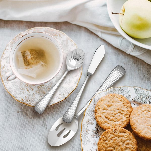 Artisan Hammered Flatware Set