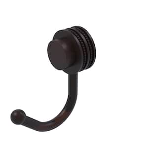 Venus Collection Robe Hook with Dotted Accents in Venetian Bronze