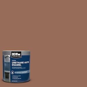 1 qt. #S200-6 Timeless Copper Satin Enamel Urethane Alkyd Interior/Exterior Paint