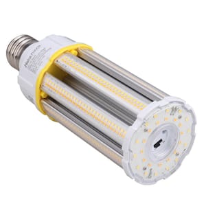250-Watt Equivalent 54-Watt Corn Cob ED28 HID LED High Bay Bypass Light Bulb Mog 120-277-Volt Selectable 300040005000K
