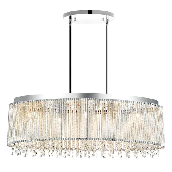 CWI Lighting Claire 5-Light chrome Chandelier