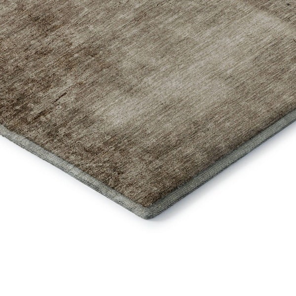 Mayfield Premium Machine Washable Abstract AMF1884 Beige 2 ft. x 3 ft. Area Rug