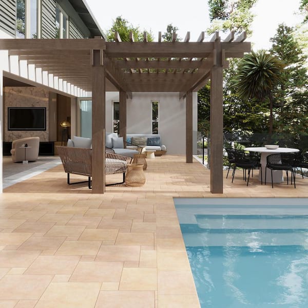 Terralis 4 in. x 5 in. Matte Terracotta Porcelain Wall and Floor Tile Sample