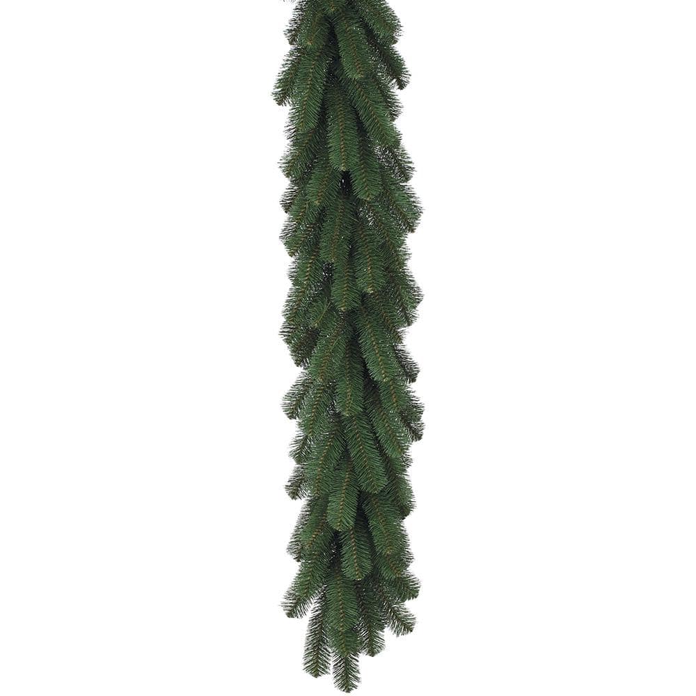 SULLIVANS 9 ft. Green Douglas Pine Unlit Artificial Christmas Garland