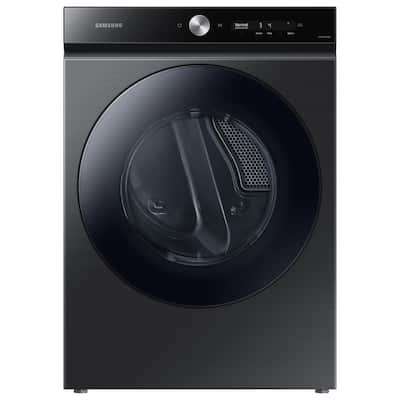 Bespoke 7.6 cu. ft. Ultra-Capacity Electric Dryer in Brushed Black with Super Speed Dry and AI Smart Dial