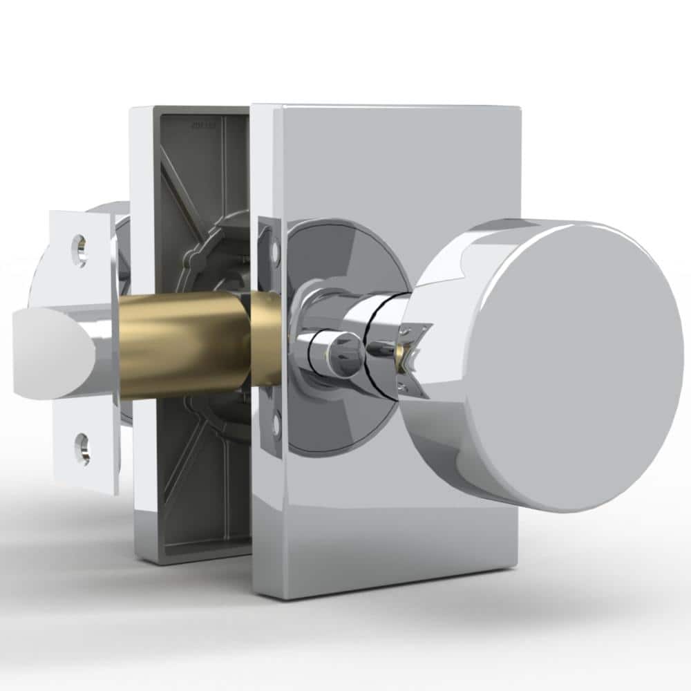 Laura Privacy Door Handles - 1 Pack Reversible Interior Silver Door Handles - Polished Chrome price history on PriceWatchPro