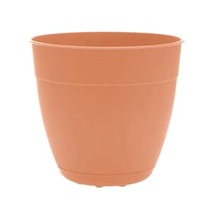 Dayton 20.75 in. L x 20.75 in. W x 18.25 in. H 66 qts. Coral Indoor/Outdoor Resin Decorative Pot