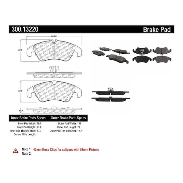 Centric Parts Disc Brake Pad Set