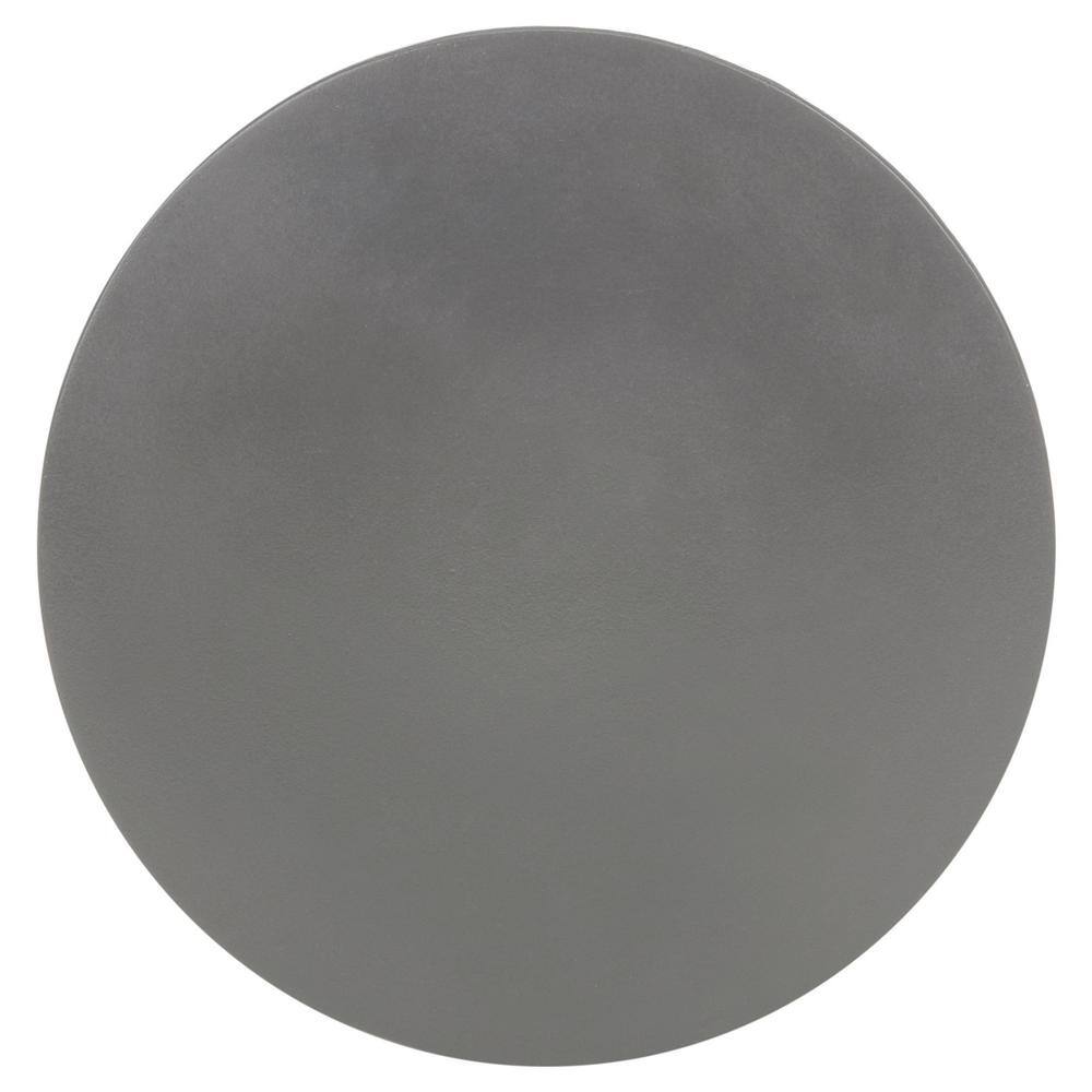 Vesta Dark Grey Concrete Indoor/Outdoor Accent Table