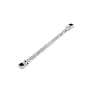 9 mm x 11 mm Long Flex 12-Point Ratcheting Box End Wrench