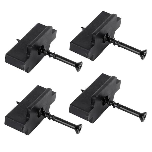 Universal Nylon Composite Decking Hidden Fasteners T Clips 1000-Pack High Density Corrosion Resistant