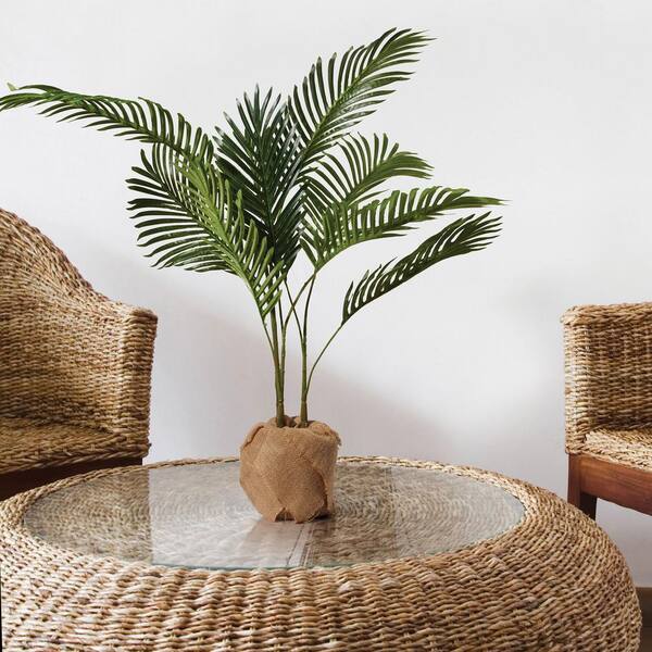 Elements 32 in. Artificial Areca Palm Tree