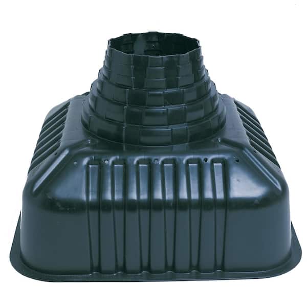 SQUARE FOOT 32 in. x 22 in. x 32 in. Plastic Concrete Footing Form