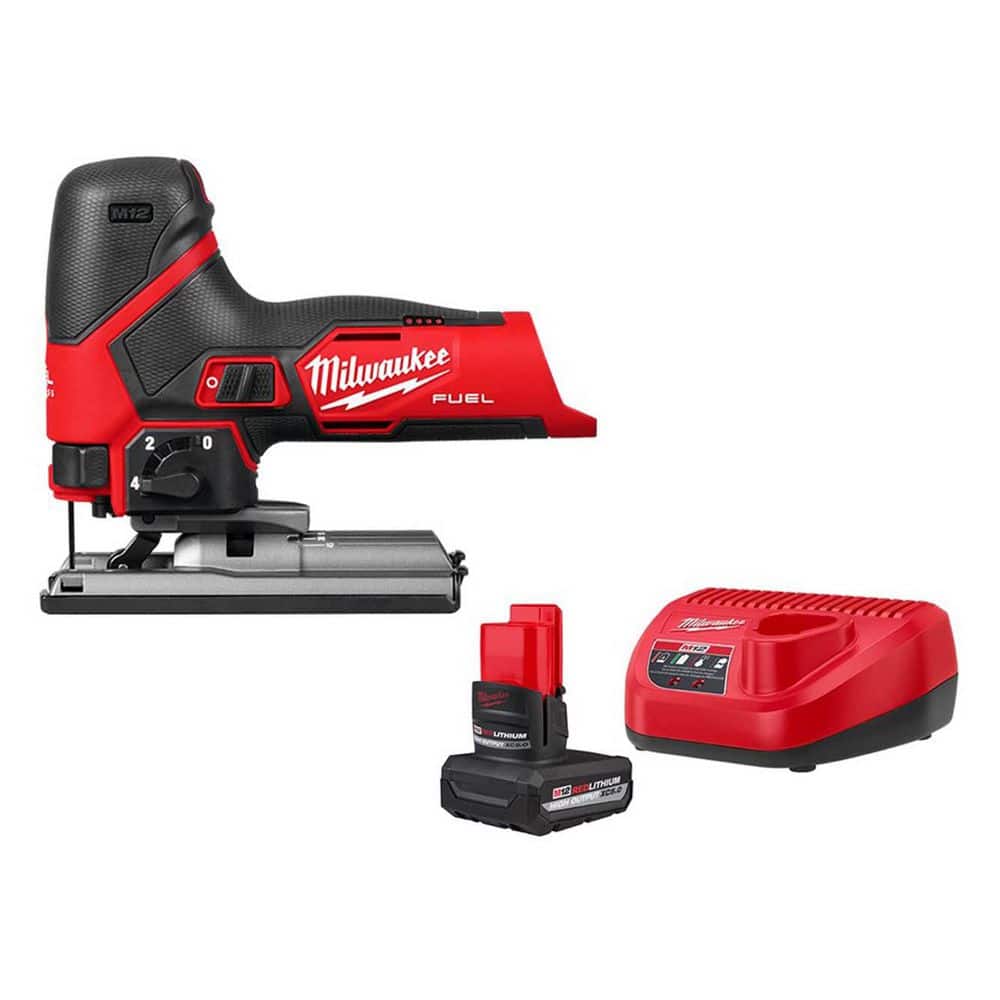 Milwaukee M12 12V Fuel Lithium-Ion Cordless Jig Saw with HIGH