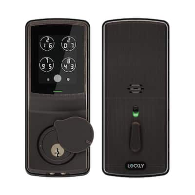 Lockly Secure PRO Venetian Bronze Smart Lock Deadbolt with 3D ...