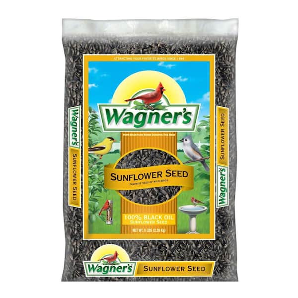 Wagner's 5 lb. Black Oil Sunflower Seed Wild Bird Food