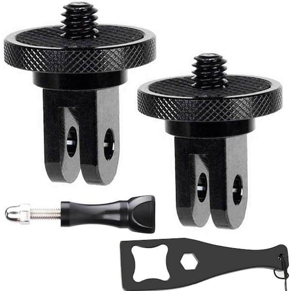 1/4 in. -20 Aluminum Tripod Adapter With Locking Ring