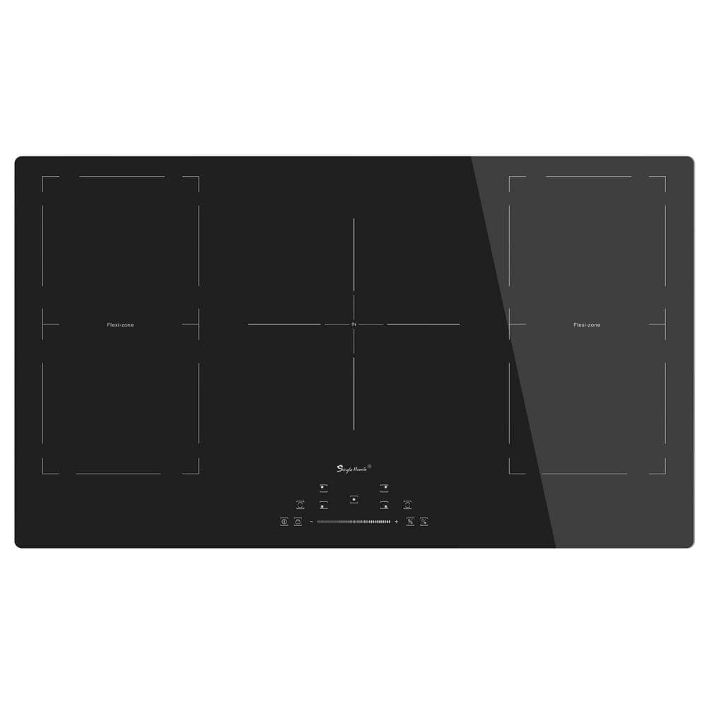 LTMATE 36 in, Builtin Induction Cooktop in Black with 5 Elements