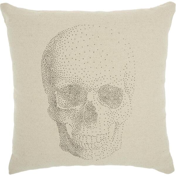 Nourison Lifestyles Natural 20 in. x 20 in. Throw Pillow