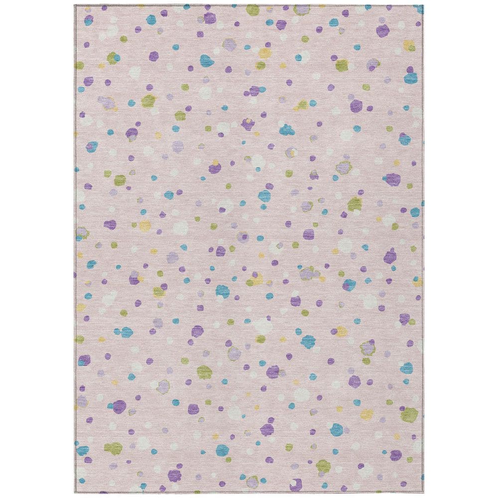 Chantille Machine Washable Indoor/Outdoor Abstract ACN2518 Pink 10 ft. x 14 ft. Area Rug price history on PriceWatchPro