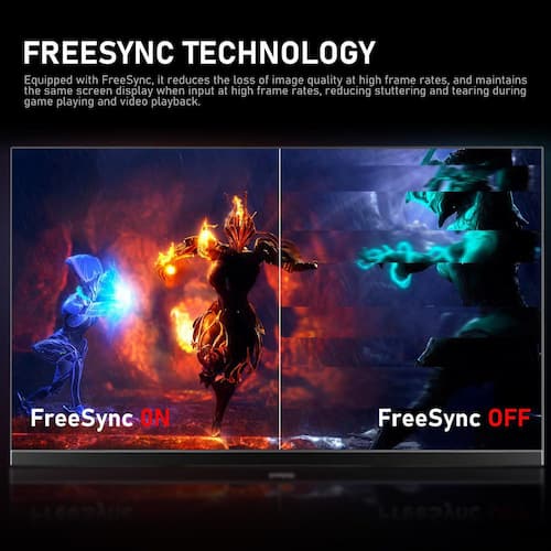 24.5in. IPS Gaming Monitor, FHD 1080p Screen,200Hz Refresh Rate, 1ms Response Time, FreeSync, 99%sRGB,178° Viewing Angle Electrical