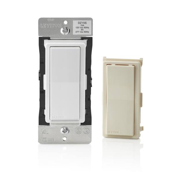 switch　ホワイト Leviton Decora Smart with Z-Wave Technology 15 Amp Switch, White
