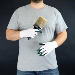 Men's Large Nitrile Dipped Gloves (3-Pack)
