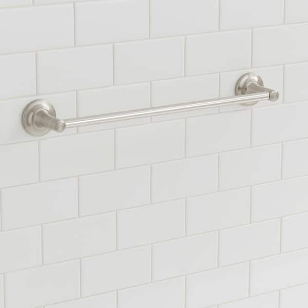 Cooperton 24 in. Towel Bar in Brushed Nickel
