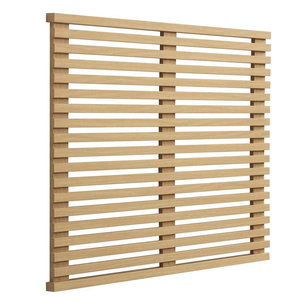 MODWAY Render Wall Mount Twin Headboard in Oak