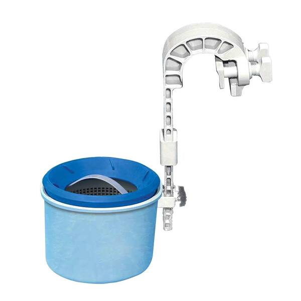 Intex 1 Volt Krystal Clear Saltwater Pool Chlorinator With Wall Mount Surface Skimmer eg e The Home Depot