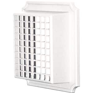 Exhaust Vent Small Animal Guard #001-White