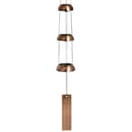 Signature Collection, Woodstock Temple Bells, Trio, 24 in. Copper Wind Bell