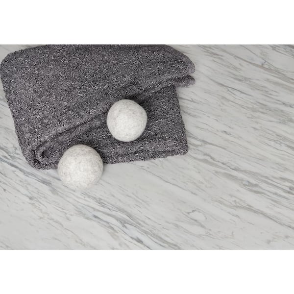 4 ft. x 8ft. Laminate Sheet in 180fx Manhattan Marble with SatinTouch Finish