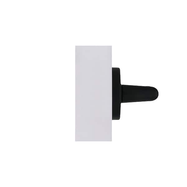 Woodcliff Matte Black Dummy Door Lever