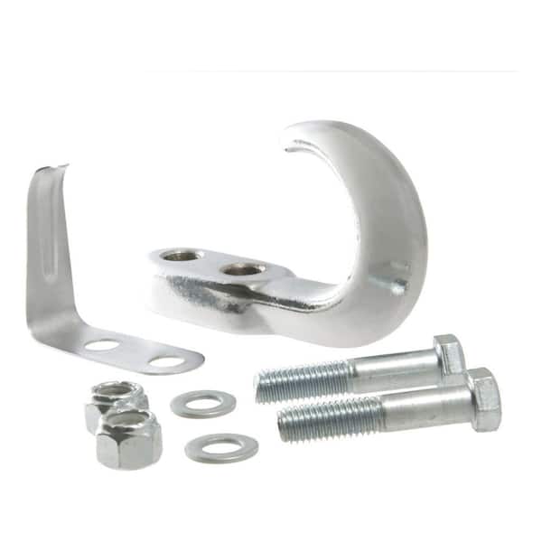CURT Tow Hook with Hardware (10,000 lbs., Chrome)