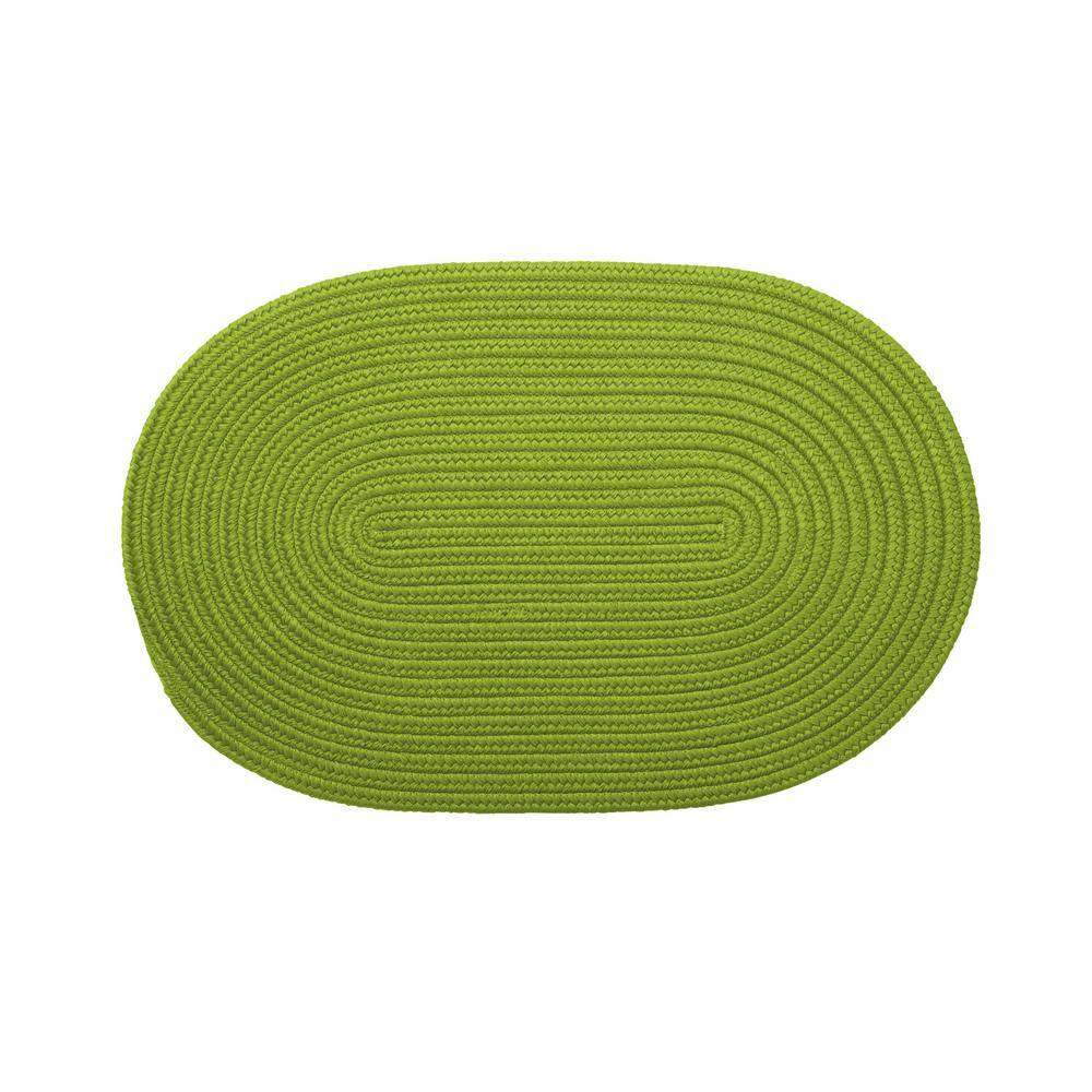 UPC 884381959771 product image for Colonial Mills Boca Bright Green 26 in. x 40 in. Polypropylene Door Mat | upcitemdb.com