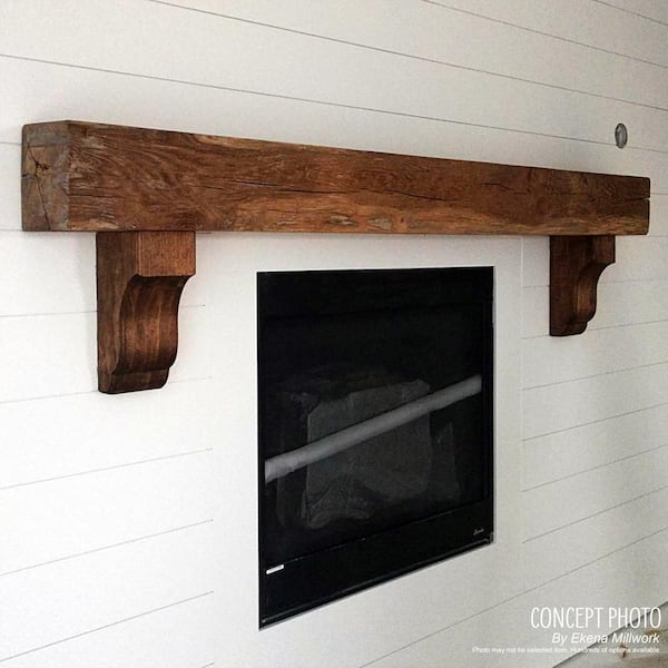 Ekena Millwork BKT02X10X10REAL-CASE-2 Reece Shelf Wood Brackets, 2 1/2 - View #7