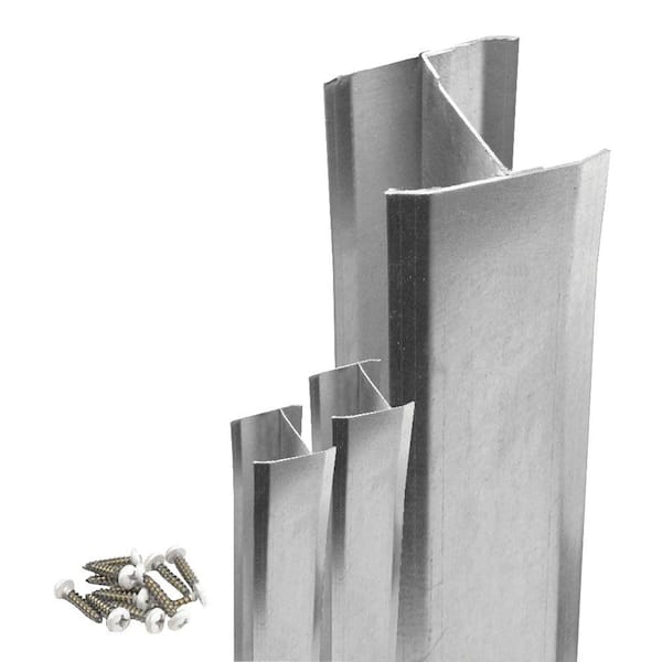 Freedom 5-in x 3-in Silver Aluminum Line Connector