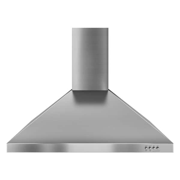 Whirlpool Gold 30 in. Convertible Wall Mount Range Hood in Stainless Steel