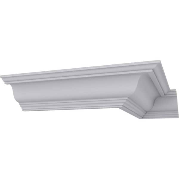 Ekena Millwork SAMPLE - 7-7/8 in. x 12 in. x 5-1/4 in. Polyurethane Jackson Crown Moulding