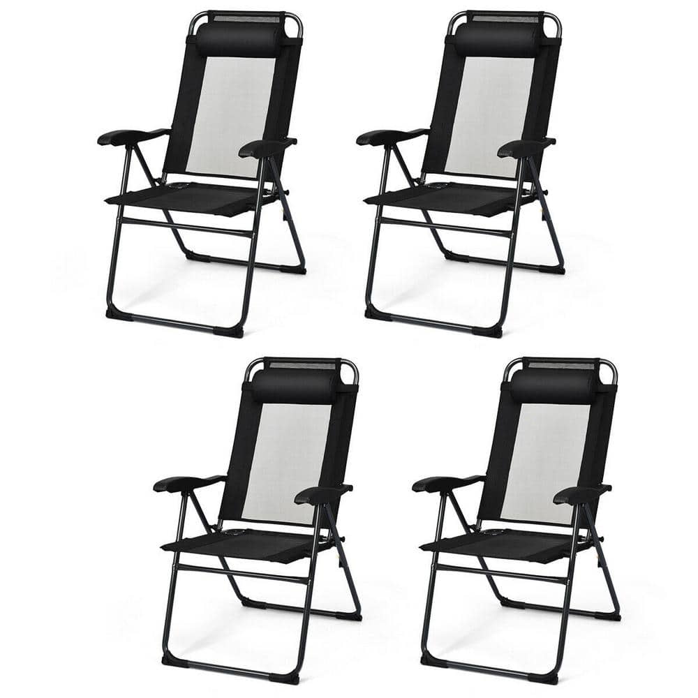 Black Angeles Home Lawn Chairs M70 8op270bk 4 64 1000 