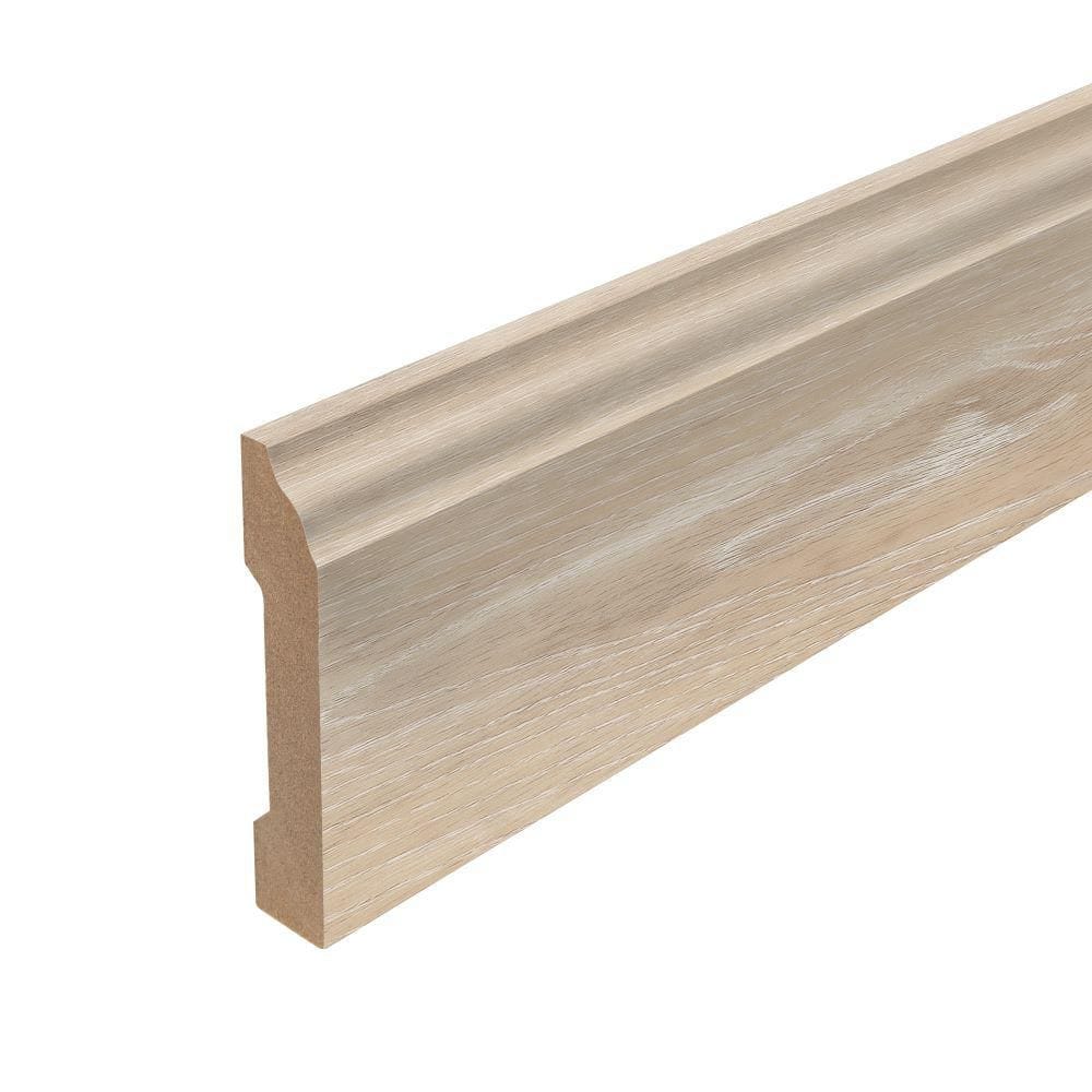 Monaco 0.62 in. T x 3.3 in. W x 94.5 in. L Textured Wood Look Laminate Moulding/Trim Base Molding price history on PriceWatchPro