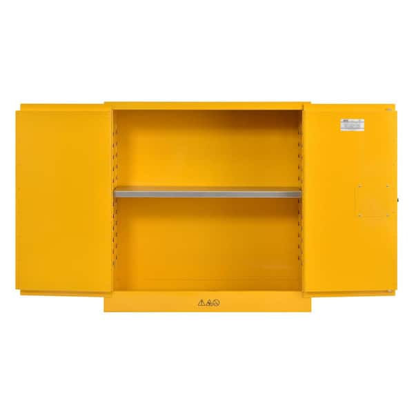 Sandusky 43 in. W x 44 in. H x 18 in. D 2-Shelf Steel Freestanding